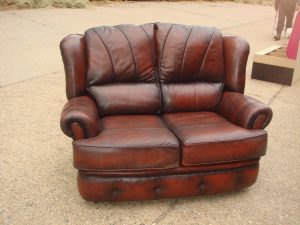 three seater settee recovery