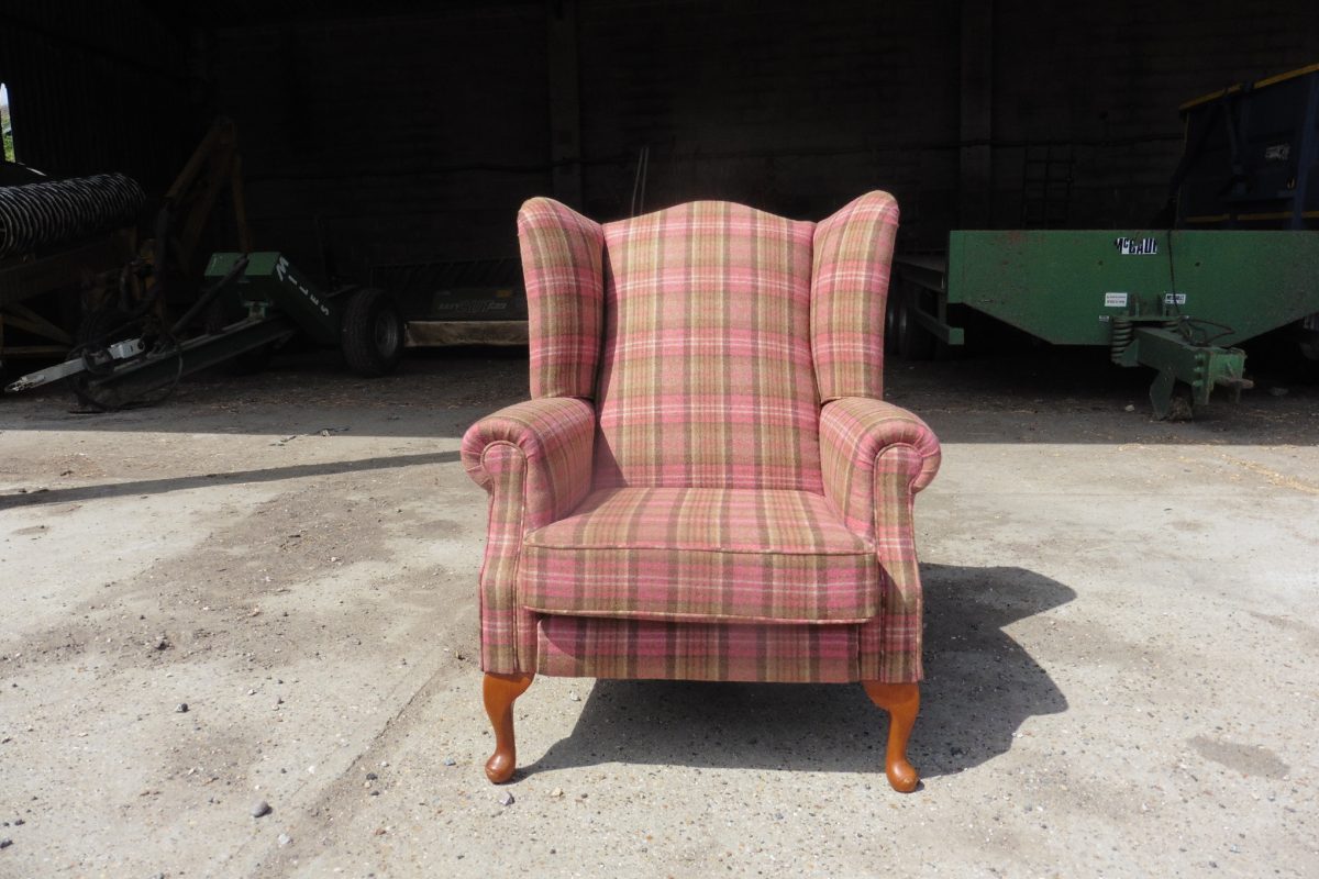 recover & redesign chair- HIll Upholstery & Design, Essex Upholsterers